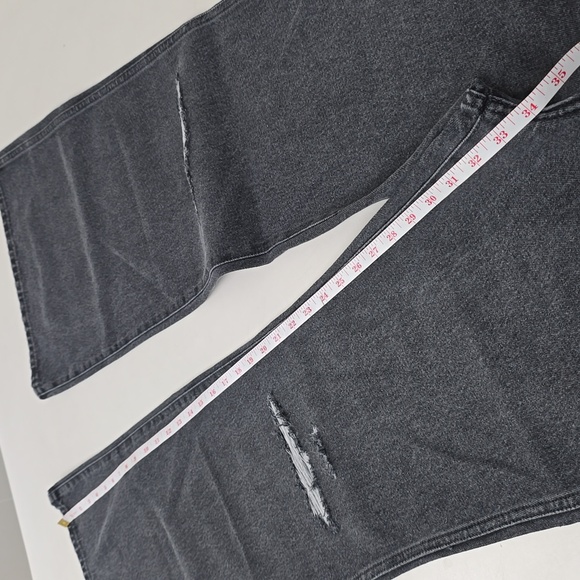 Wrangler Wanderer 622 High Flare Gray Denim Jeans - Picture 6 of 16